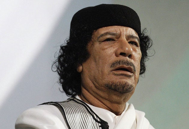 Gaddafi warned that loyalist tribes in his main strongholds were armed