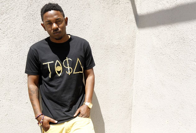 King Kunta Kendrick Street Art Style - Kendrick Lamar - T-Shirt