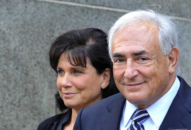 Anne Sinclair has unwaveringly supported her husband, Dominique Strauss-Kahn
