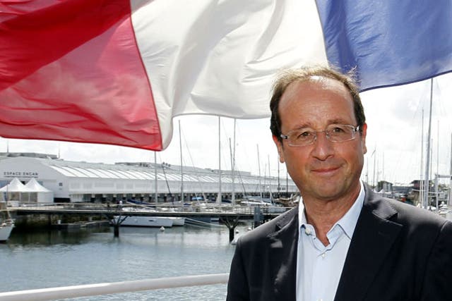 François Hollande has the support of 47 per cent of Socialist Party members