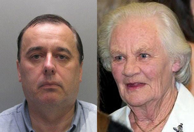 Graeme Jarman, left, is suspected of murdering Judith Richardson, 77
