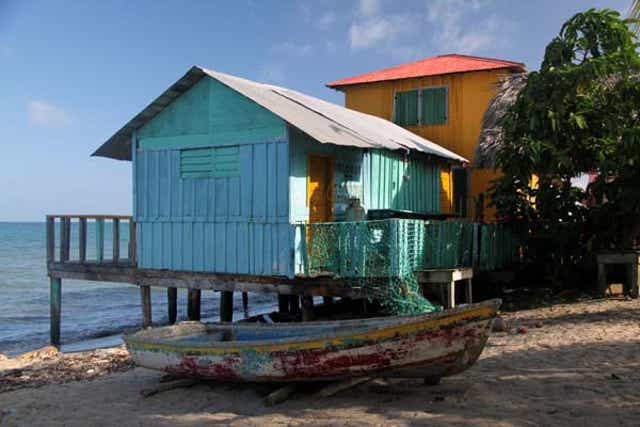 Colourful houses, Belize