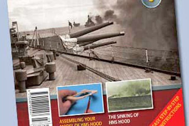 The model-building magazine will retail at £5.99
