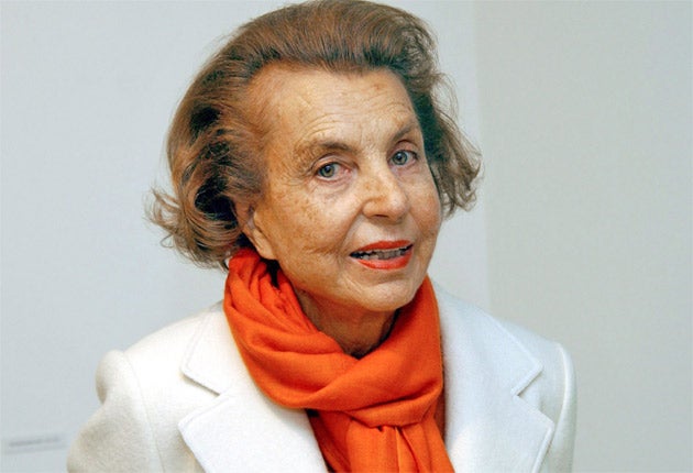 The 'Bettencourt affair' began with a family quarrel between the L'Oréal heiress Liliane Bettencourt , pictured, and her only daughter, Françoise Meyers-Bettencourt