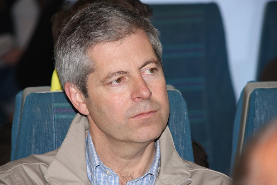 Justin Webb (pictured on his daily commute home) is probably best known as the BBC's chief Washington correspondent but he returned to the UK to replace Edward Stourton on Radio 4's the Today programme in 2009.