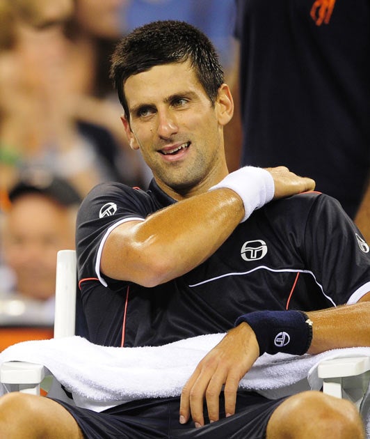 Djokovic dropped just two-games on his way to the third round
