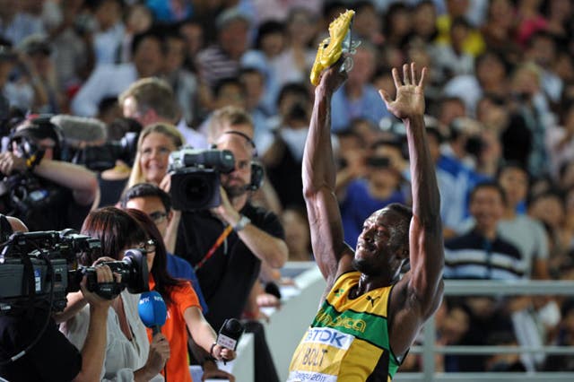 Usain Bolt had no problems reaching the final
