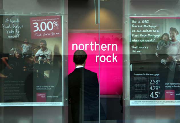 Homeowners warned: Northern Rock is among banks who are ringing mortgage holders to ask if they need budgeting help
