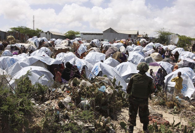 Aid is reaching people in camps but is still not getting to the many in need elsewhere