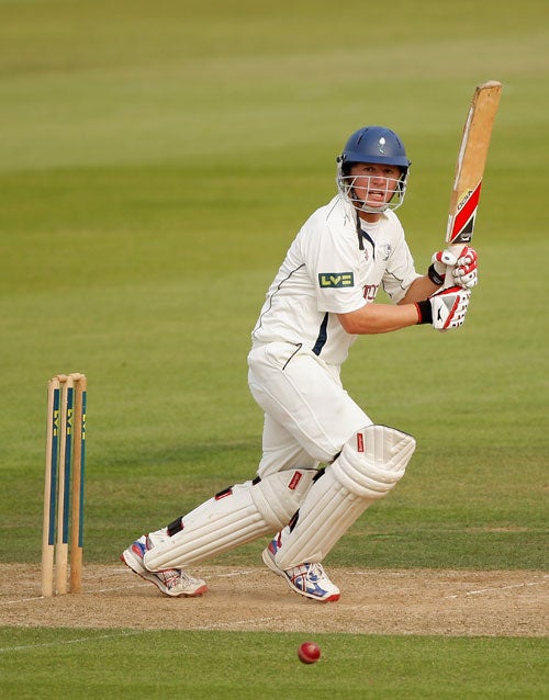 Yorkshire's Gary Ballance gets his first Championship century