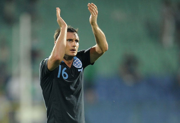 Lampard has been warned that he cannot expect to win his place back without improvement