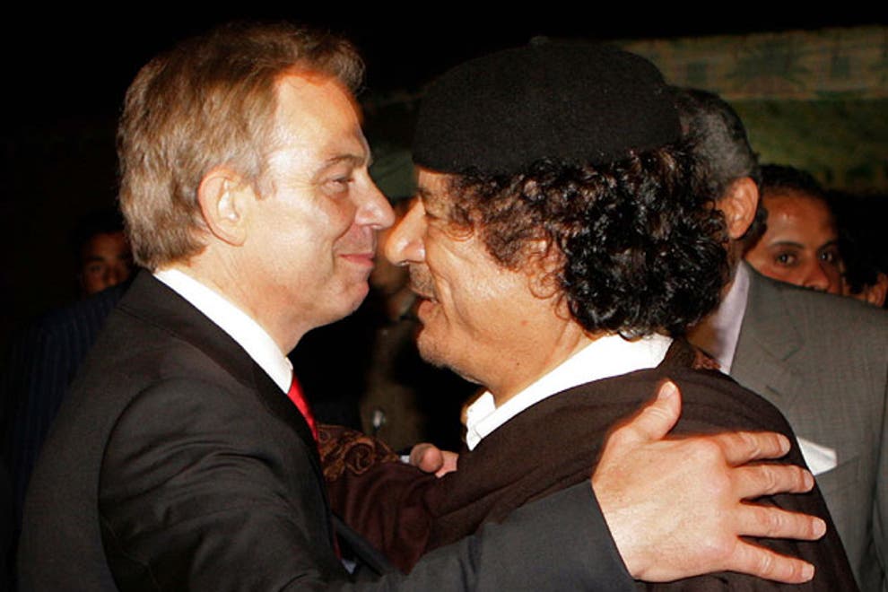 Gaddafi Britain And Us A Secret Special And Very Cosy Relationship The Independent The