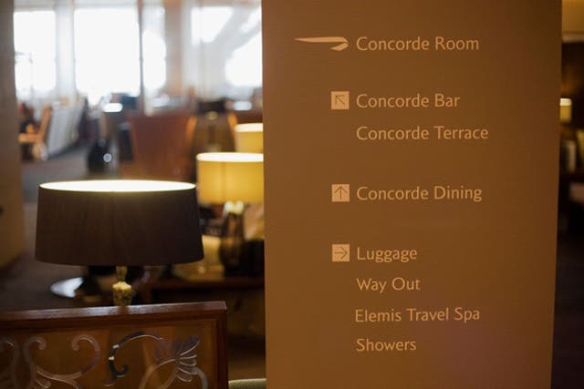 Heathrow's Concorde Lounge boasts private cabanas and an Elemis spa. Expect to see Rod Stewart admiring the bar's panoramic views