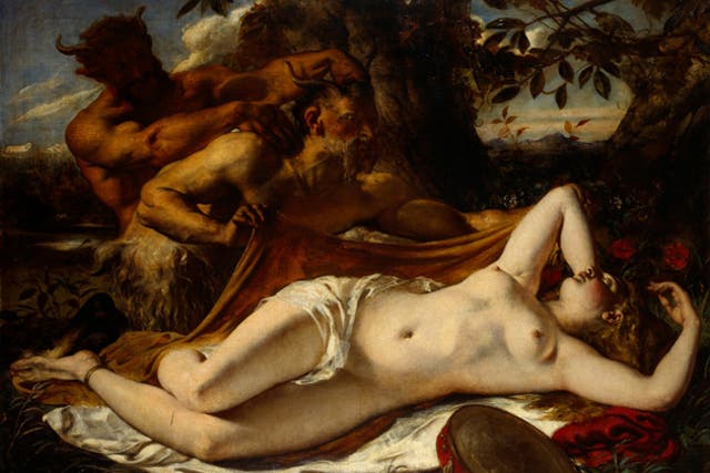 'Sleeping Nymph and Satyrs' 1828