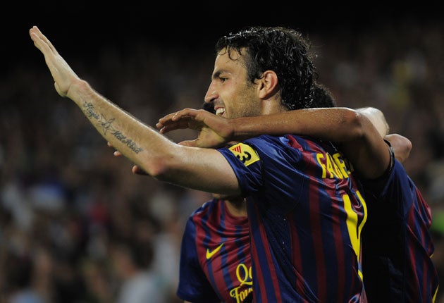 Arsenal's £53m valuation of Cesc Fabregas was correct, the Barcelona vice-president has conceded