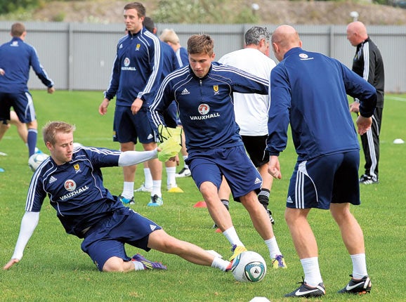 David Goodwillie will lead the Scotland line tonight in what is a 'big opportunity' for the young striker