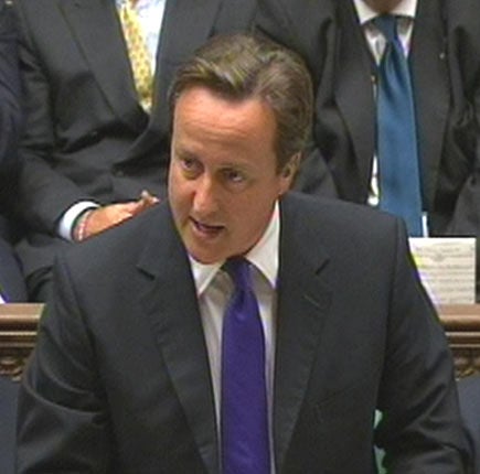 David Cameron had to address questions in the Commons about
Britain's complicity in rendition