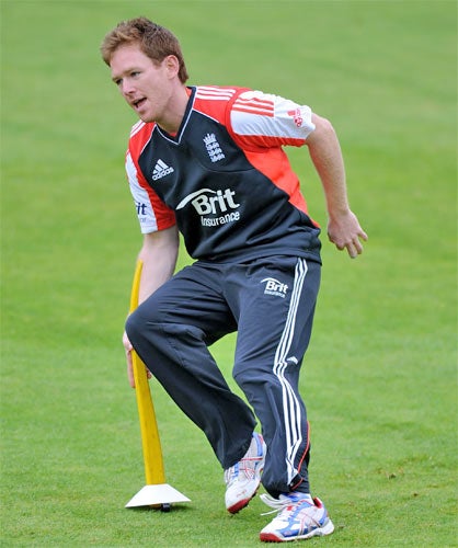 Eoin Morgan's injury means he is now a doubt for the return tour of India in October