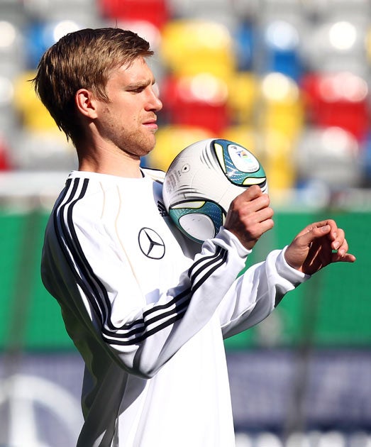 Mertesacker has been with the Germany squad