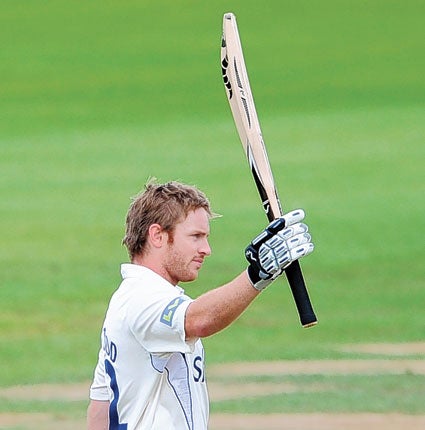 Ian Westwood struck his second century of the season yesterday