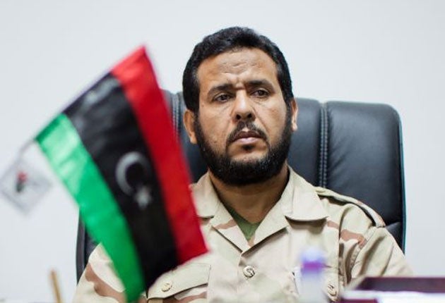 Abdelhakim Belhaj, Tripoli's military chief, says he never 'sold out' members of his opposition group to Gaddafi's regime under interrogation