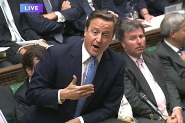 David Cameron's treatment of Nadine Dorries provoked uproar in the Commons