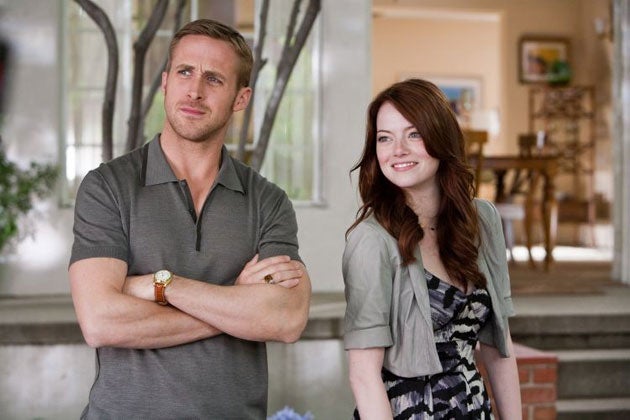 Ryan Gosling and Emma Stone in Crazy Stupid Love