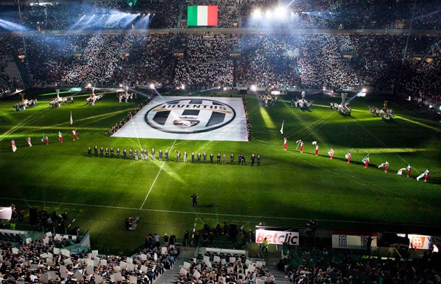 Juventus Open New Stadium With Match Against Notts County The Independent