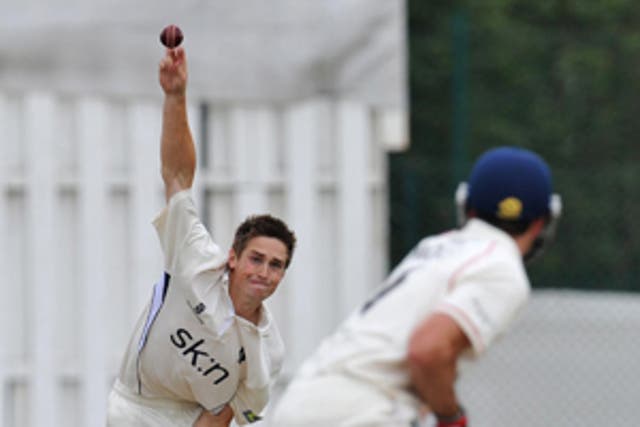 Chris Woakes picked up four wickets