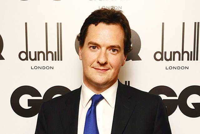 George Osborne at the GQ awards earlier this week