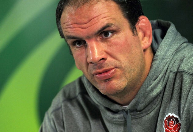 Martin Johnson's England team are not favourites but remain a force