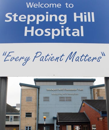 Stepping Hill Hospital in Stockport