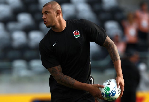 Courtney Lawes will discover today if he will be punished for the alleged offence