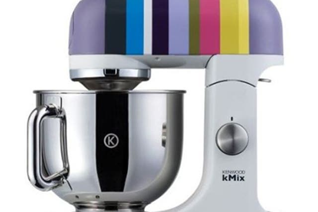 <p><b>Kenwood Stripes Barcelona</b></p> 
<p>Serious bakers need serious mixers and this, apart from its fun stripes, is a serious mixer. The stripes come in five different colourways and accessories include a balloon whisk, five-litre stainless-steel bowl, beater and dough hook.</p> 
<p><b>Where </b><a target="_blank" href="http://www.kenwoodworld.com">www.kenwoodworld.com</a></p> 
<p><b>How much </b>£399 </p>