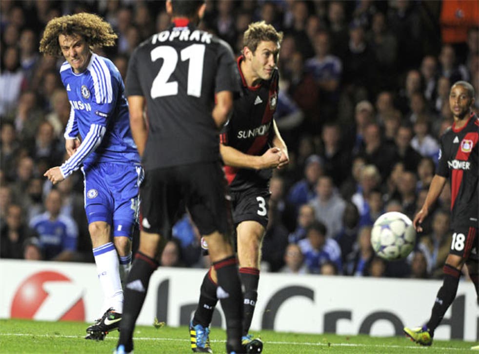 David Luiz scored the home side's first