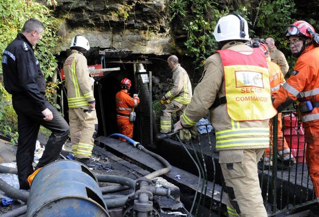 Last Thursday's accident at the Gleision Colliery in Cilybebyll near Pontardawe in the Swansea Valley ended in tragedy