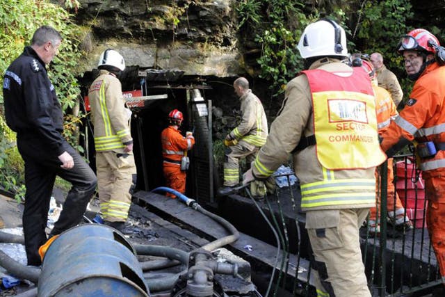 Last Thursday's accident at the Gleision Colliery in Cilybebyll near Pontardawe in the Swansea Valley ended in tragedy