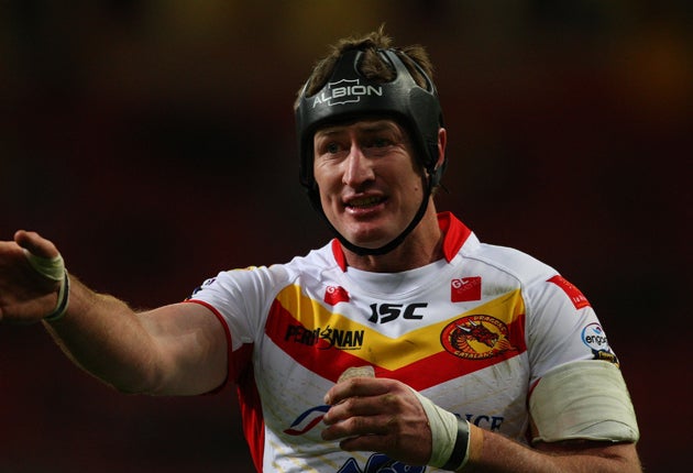 Steve Menzies, 37, is enjoying a new lease of life with the Catalan Dragons