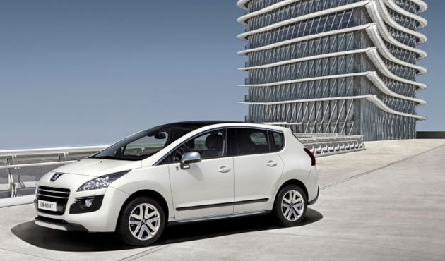 Out to impress: The new Peugeot 3008 HYbrid4 is good value, lively, and pleasant to drive