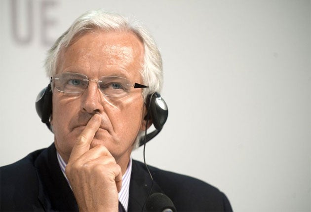 Michel Barnier, the EU commissioner
