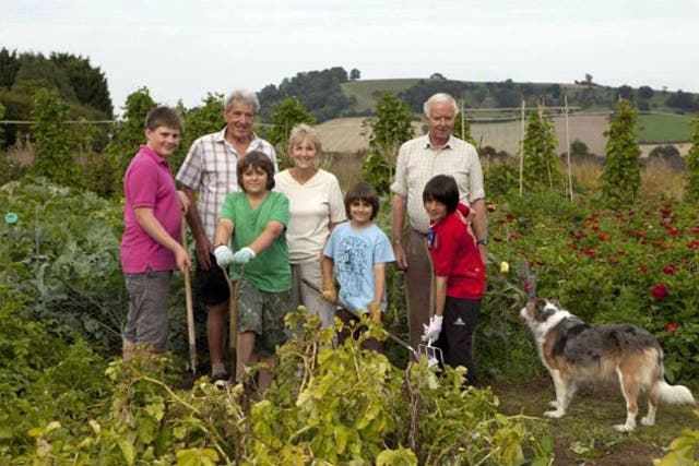 Mickleton Young Gardeners in Gloucestershire