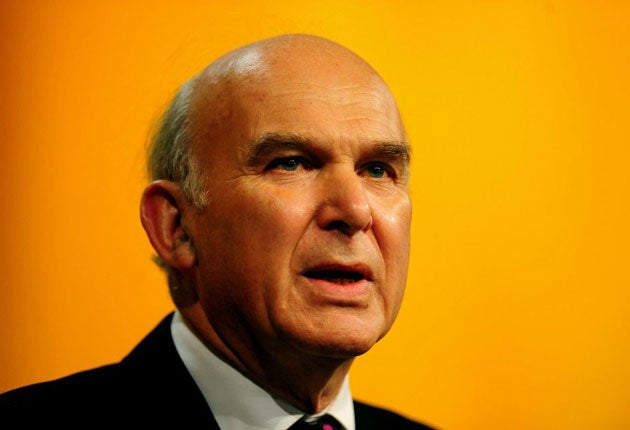 Vince Cable was hit by a £500 penalty from HM Revenue and Customs
