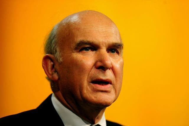 Vince Cable was hit by a £500 penalty from HM Revenue and Customs