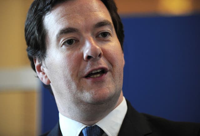 George Osborne says Britain will be able to ride out the economic storm
