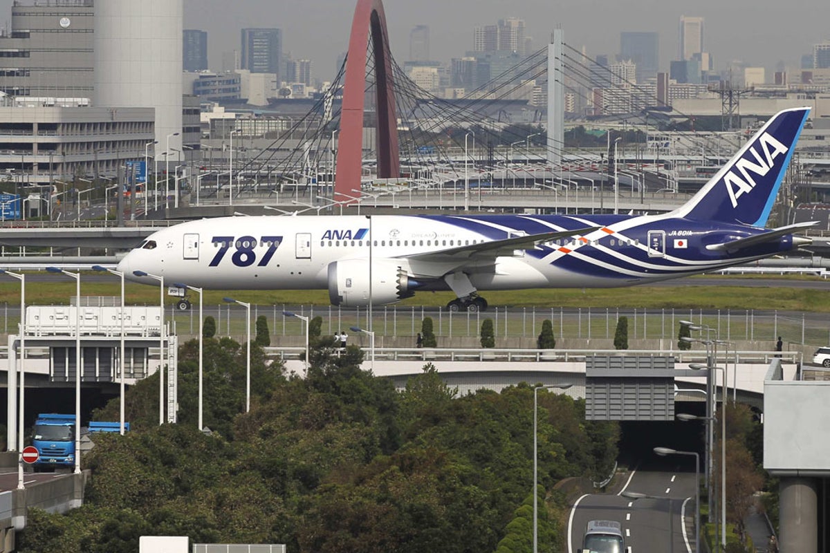 First Boeing 787 Dreamliner lands in Tokyo | The Independent | The ...