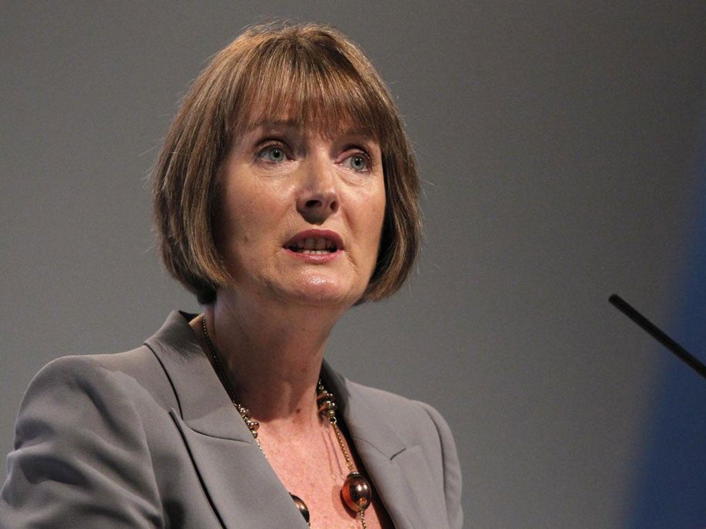 Harriet Harman said that she stood by her actions "all the way through" her time at the NCCL