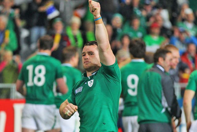<b>IRELAND</b><br/> <b>Cian Healy: </b> As the game wore on, the Leinster prop started to wear a larger and more satisfied grin. Rightly so - Healy was a huge part of a front-row effort which dominated the lauded Italian pack at the scrum and the breakdown. And when the Italians attempted to wind him up, he simply smiled it away and continued smashing the Azzurri. Immense. 9