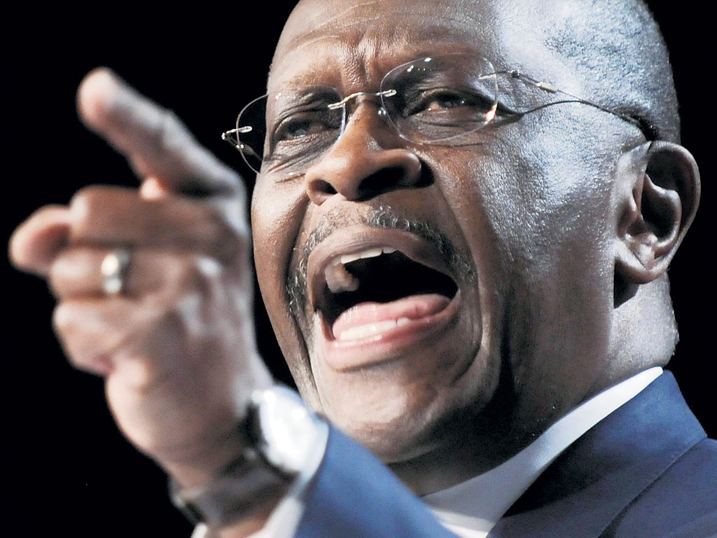 The late Herman Cain