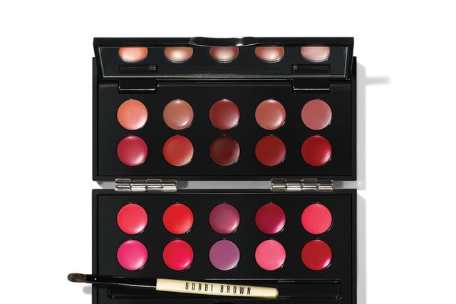 Bobbi Brown<br/>

Created in celebration of the brand's 20th anniversary, the limited-edition 1991 Lip Palette features 10 of Bobbi's original launch shades alongside 10 new vibrant colours. You can also use the palette to blend your own bespoke colour, j