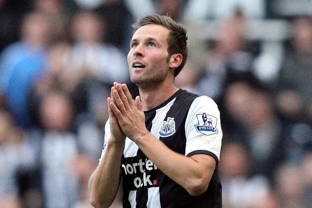 Cabaye refused to play for Newcastle for the second time in five days